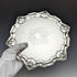 1904 British Antique Pure Silver (925 Silver) Salva Diameter 24.5cm 454g William Hutton